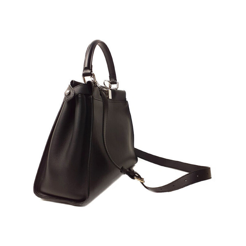 Fendi Peekaboo Regular Leather Shoulder Bag - Picture 2 of 9